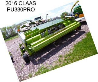 2016 CLAAS PU380PRO