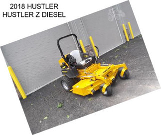 2018 HUSTLER HUSTLER Z DIESEL