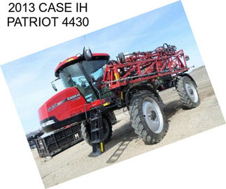 2013 CASE IH PATRIOT 4430