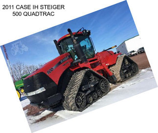 2011 CASE IH STEIGER 500 QUADTRAC