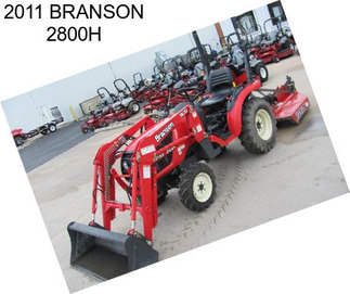 2011 BRANSON 2800H