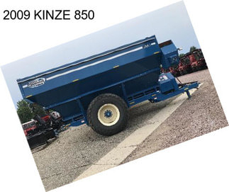 2009 KINZE 850