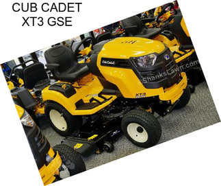 CUB CADET XT3 GSE