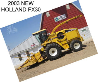 2003 NEW HOLLAND FX30