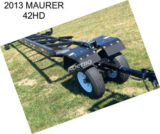 2013 MAURER 42HD