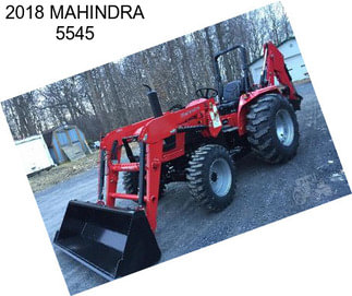 2018 MAHINDRA 5545