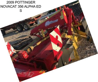 2009 POTTINGER NOVACAT 356 ALPHA ED S