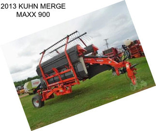 2013 KUHN MERGE MAXX 900