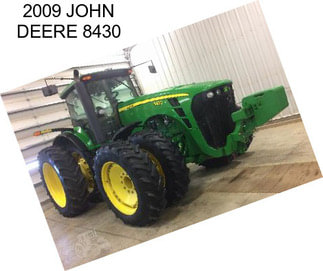 2009 JOHN DEERE 8430