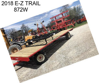 2018 E-Z TRAIL 872W