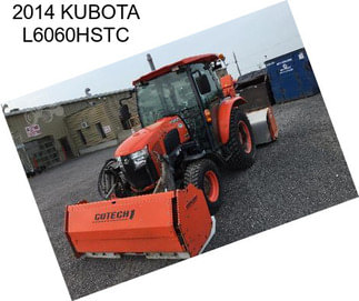 2014 KUBOTA L6060HSTC