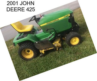 2001 JOHN DEERE 425