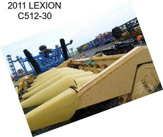 2011 LEXION C512-30