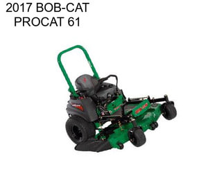 2017 BOB-CAT PROCAT 61
