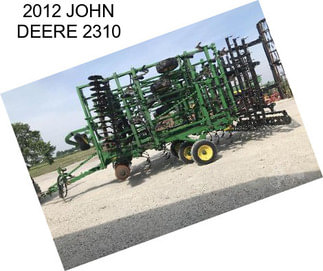 2012 JOHN DEERE 2310