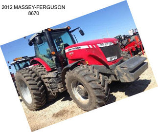 2012 MASSEY-FERGUSON 8670