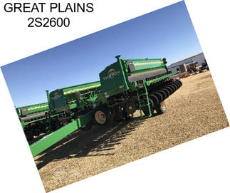 GREAT PLAINS 2S2600