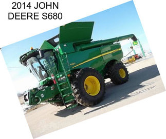 2014 JOHN DEERE S680