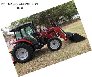 2016 MASSEY-FERGUSON 4608