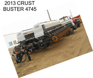 2013 CRUST BUSTER 4745