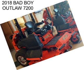 2018 BAD BOY OUTLAW 7200