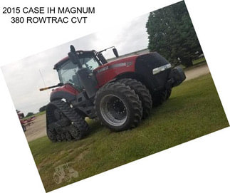 2015 CASE IH MAGNUM 380 ROWTRAC CVT