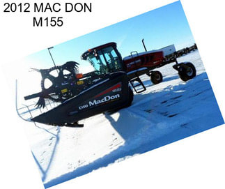 2012 MAC DON M155