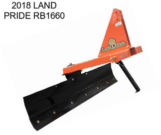2018 LAND PRIDE RB1660