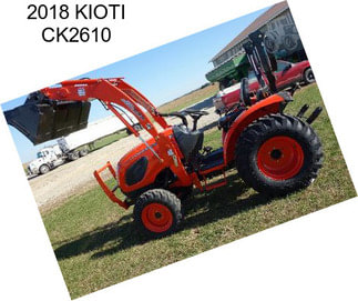 2018 KIOTI CK2610