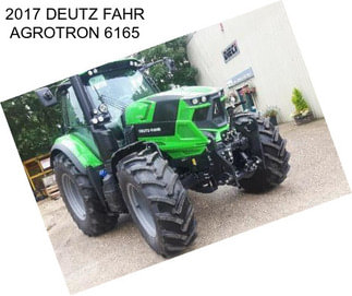 2017 DEUTZ FAHR AGROTRON 6165