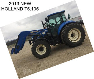 2013 NEW HOLLAND T5.105