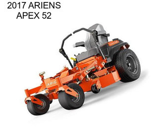 2017 ARIENS APEX 52