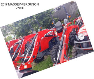 2017 MASSEY-FERGUSON 2705E