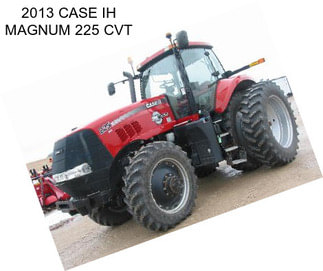 2013 CASE IH MAGNUM 225 CVT