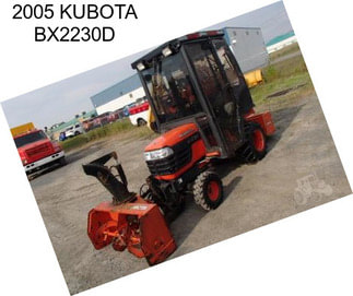2005 KUBOTA BX2230D