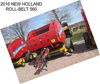 2016 NEW HOLLAND ROLL-BELT 560