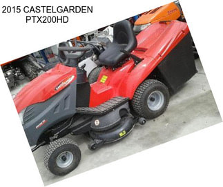 2015 CASTELGARDEN PTX200HD