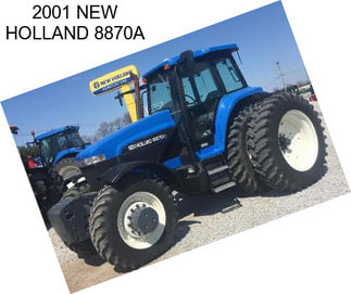 2001 NEW HOLLAND 8870A