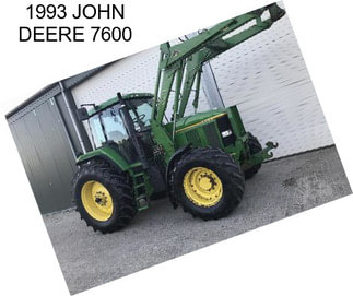 1993 JOHN DEERE 7600