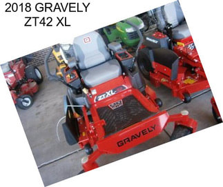 2018 GRAVELY ZT42 XL