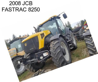 2008 JCB FASTRAC 8250