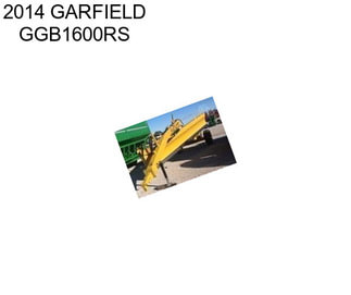 2014 GARFIELD GGB1600RS