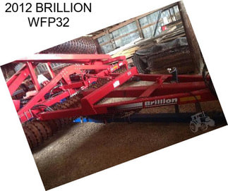 2012 BRILLION WFP32