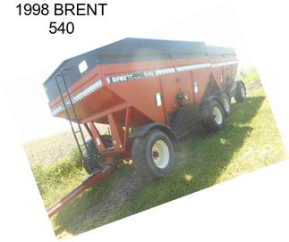 1998 BRENT 540