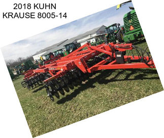 2018 KUHN KRAUSE 8005-14