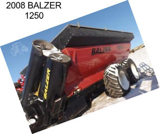 2008 BALZER 1250