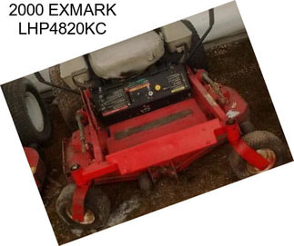 2000 EXMARK LHP4820KC