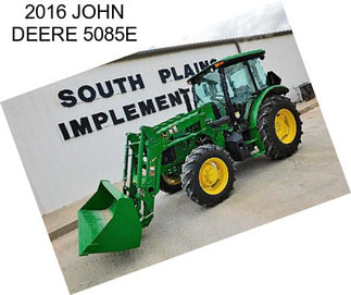 2016 JOHN DEERE 5085E