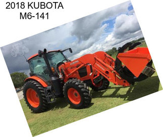 2018 KUBOTA M6-141