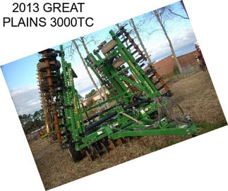 2013 GREAT PLAINS 3000TC